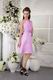 Lilac High-neck Knee-length Short Prom Dress Under 100 US Dollar