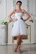 Strapless White Organza Sweet 16 Short Dress Wholesale