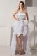 Ruffles Asymmetrical High Low Layers Skirt Sweet 16 Dress