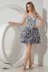 Spagetti Straps Zebra Fabric Sweet 16 Dress Designer List