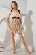 Square Ruffles Skirt Champagne Sweet 16 Dresses Website