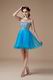 Cheap Azure Blue Girls Sweet Sixteen Dress And Gowns