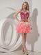 Sequin Fit And Flare Pink Sweet 16 Dress By Top Designer