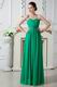 Discount Sweetheart Criss Cross Turquoise Evening Dress