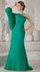 Turquoise Single Long Sleeve Mother of the Bride Dress