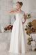 Affordable Wide One Shoulder Strap Ivory Prom Dresses With Lace