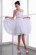 White Chiffon Dress With Belt Sweet 16 Dress Under 100 Dollars