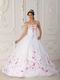 Elegant Quinceanera Dress With Bowknot Emberllish