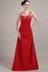 Spaghetti Straps A-line Beautiful Quality Wine Red Prom Dress