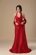 Discount Classical Wine Red Evening Dresses With Cappa