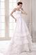 Gorgeous Crystals Appliqued Layers Skirt High Street Wedding Dress