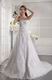 A-line Strapless Ivory Miami Wedding Dress For Bride