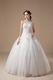 Discount One Shoulder Puffy Bridal Wedding Dress 2014