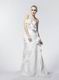 Pretty Sweetheart Ruffled A-line Taffeta Miami Wedding Dress