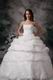 Strapless Royal Household Puffy Bridal Gown With Lace Applique Strapless Royal Household Puffy Bridal Gown With Lace Applique