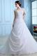 Cheap Straps Square Appliqued A-line Chapel White Taffeta Wedding Dress Cheap Straps Square Appliqued A-line Chapel White Taffeta Wedding Dress
