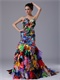 All kinds of fabrics Multi-color Sweetheart Mermaid Cocktail Gowns Unique