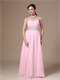 Good Reviews Sweetheart Pink Chorus Prom Dress With Beaded Belt