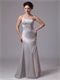 Sliver Junoesque Mother Dress For Wedding Ceremony Customize Side Zipper