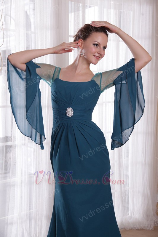 marine blue mother of the bride dresses