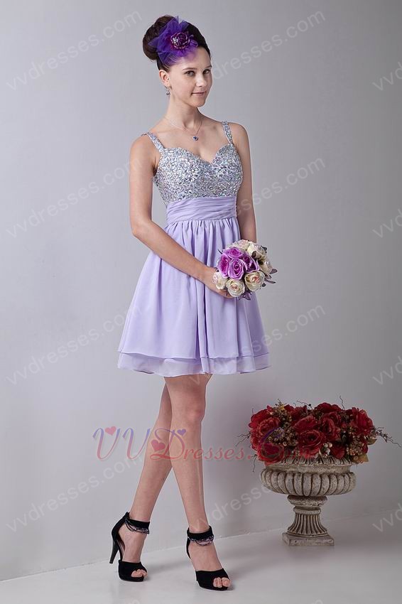:: Short Prom Dresses :: Discount Spaghetti Straps Coloured Diamond ...